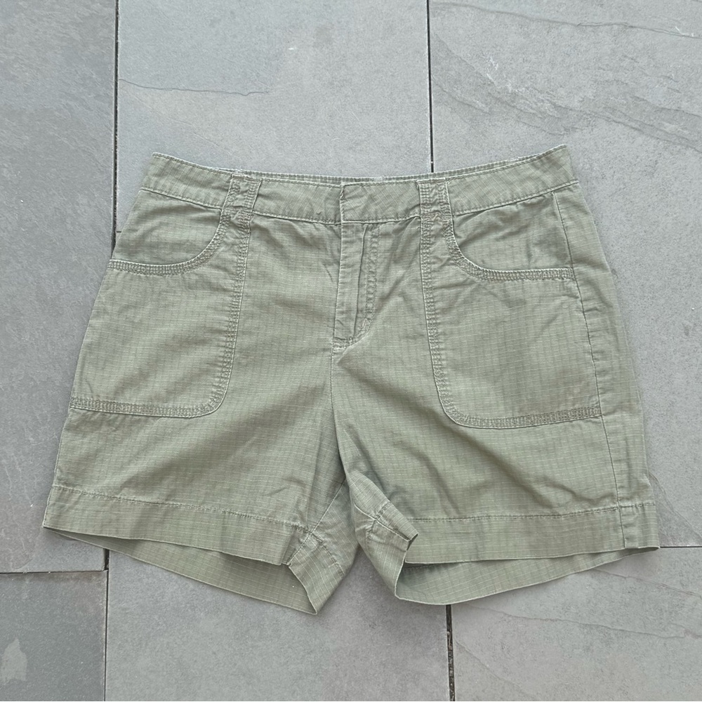 Kate Hill Khaki Green Shorts‎ Sz 8P